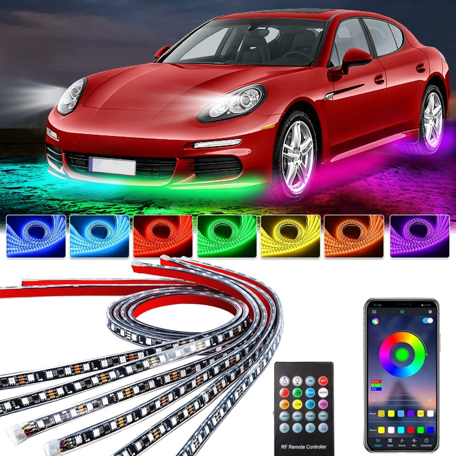 Car Underglow Neon Light Flexi - Lighting Bolt Decor recensie en prijs