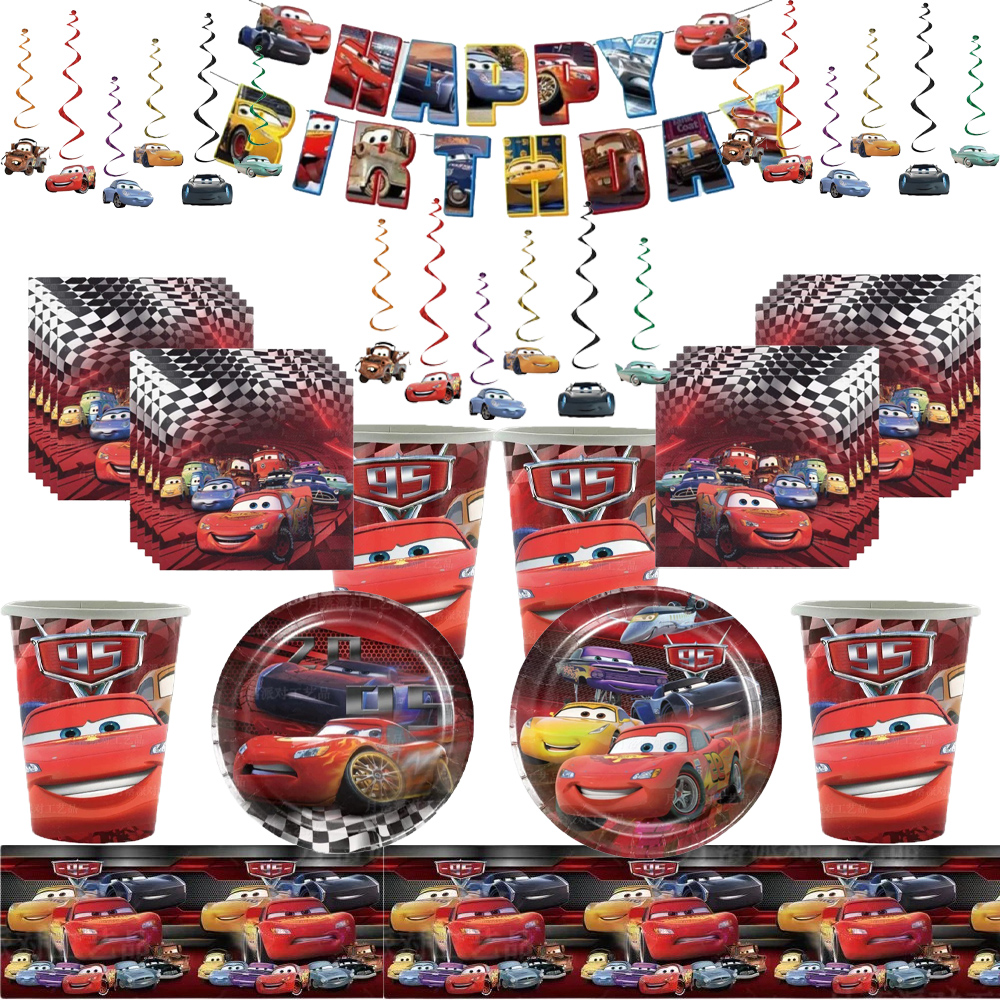 Red McQueen Racing Theme Dispo - Lighting Mcqueen Decor recensie en prijs