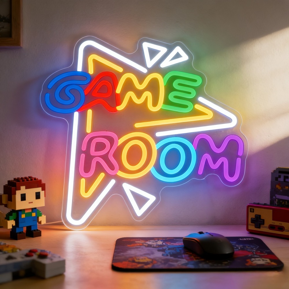 GAME ROOM LED Neon Sign Dimmab - Outdoor Lighting Decor Ideas recensie en prijs