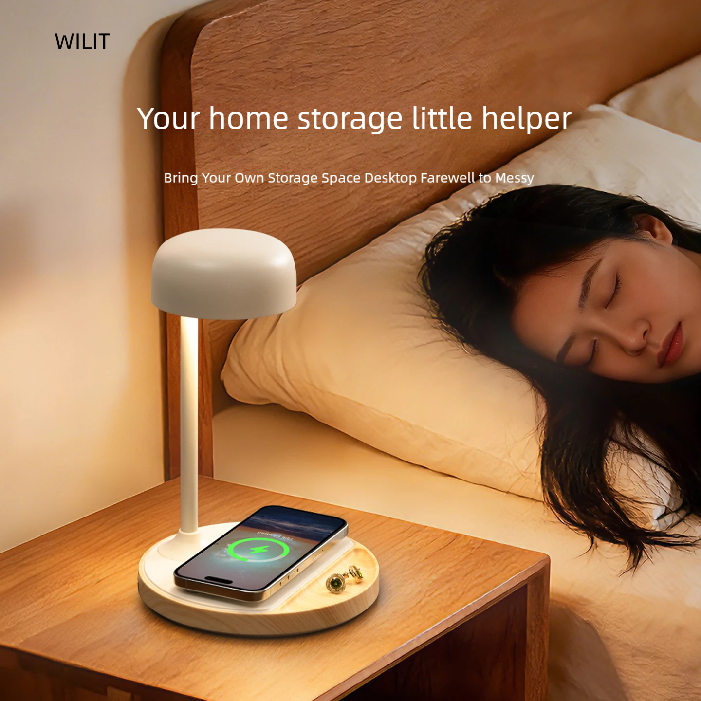 WILIT LED Desk Lamp with Wirel - Lighting Decor Room recensie en prijs