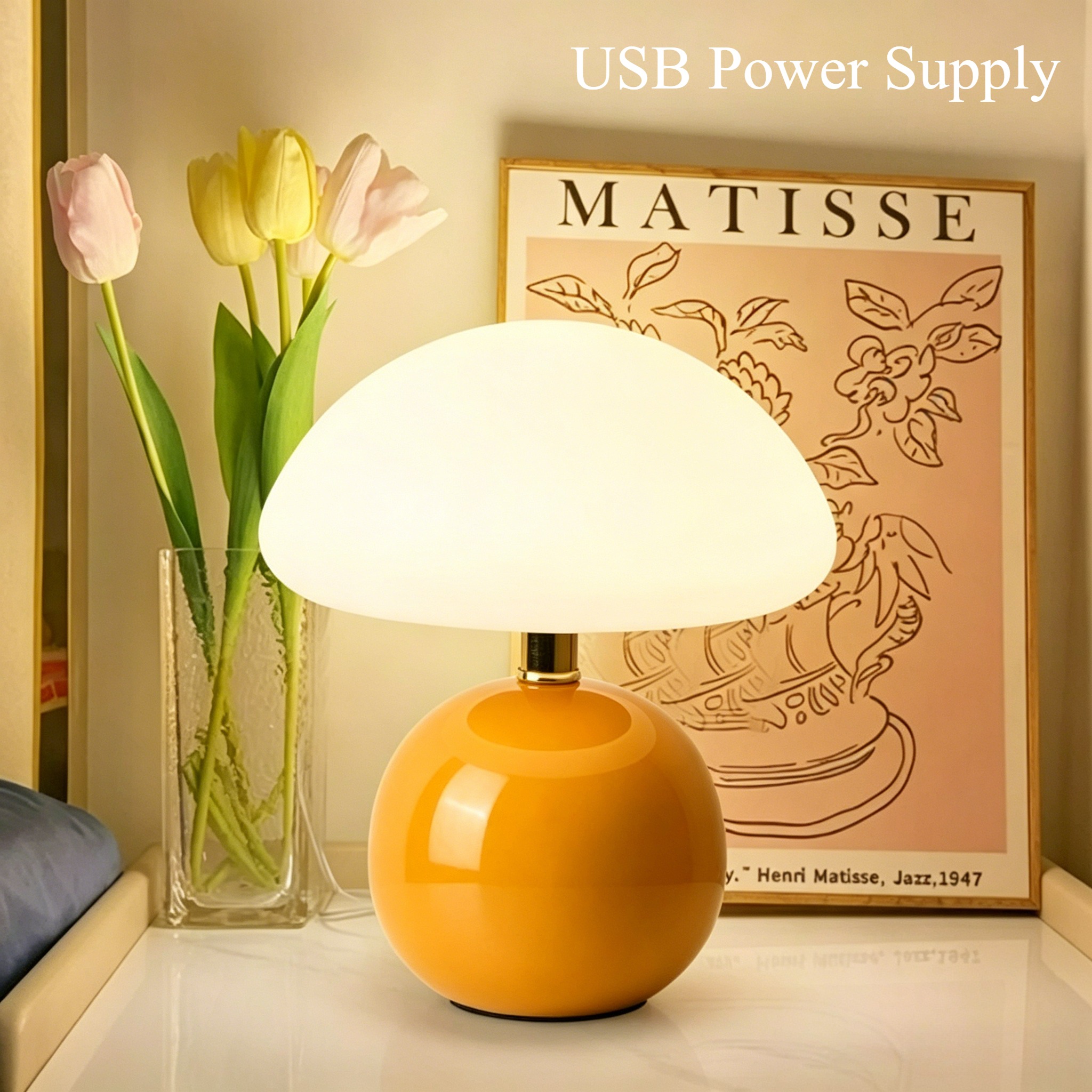 Cream Style Mushroom Table Lam - Mushroom Table Lamp recensie en prijs