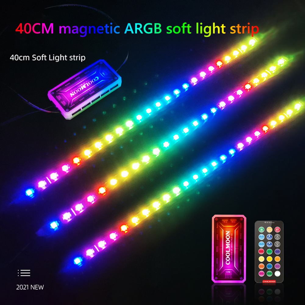 COOLMOON CM-LS40 5V ARGB PC Ca - Lighting Bolt Decor recensie en prijs