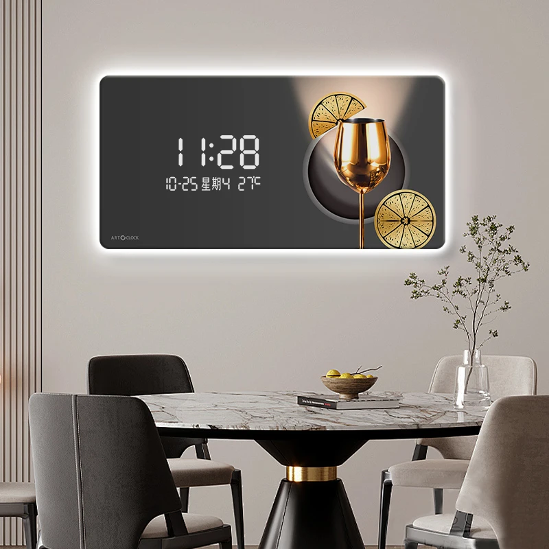 Home Decor LED Ambient Light W - Lighting Home Decor Wall Clocks recensie en prijs