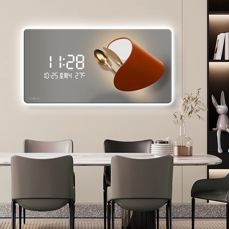 Home Decor LED Ambient Light W - Lighting Home Decor Wall Clocks recensie en prijs