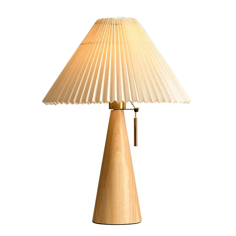 Retro Pleated Table Lamp Nordi - Lighting Decor For Bedroom recensie en prijs