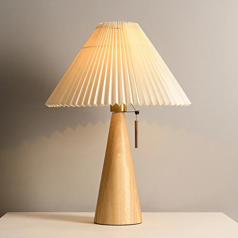 Retro Pleated Table Lamp Nordi - Lighting Decor For Bedroom recensie en prijs