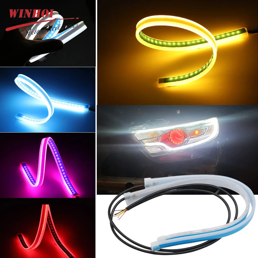 2PCS Car LED DRL Daytime Runni - Lighting Bolt Decor recensie en prijs
