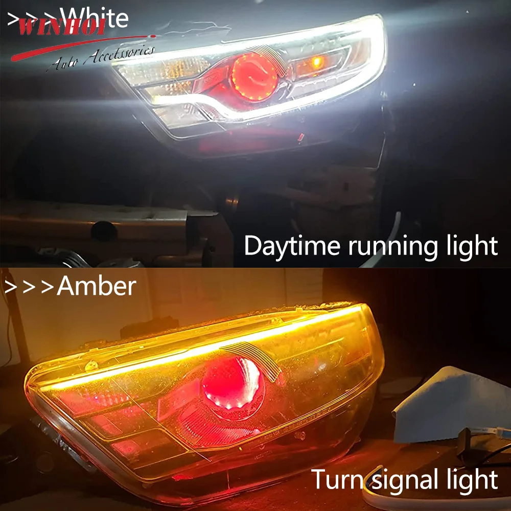 2PCS Car LED DRL Daytime Runni - Lighting Bolt Decor recensie en prijs