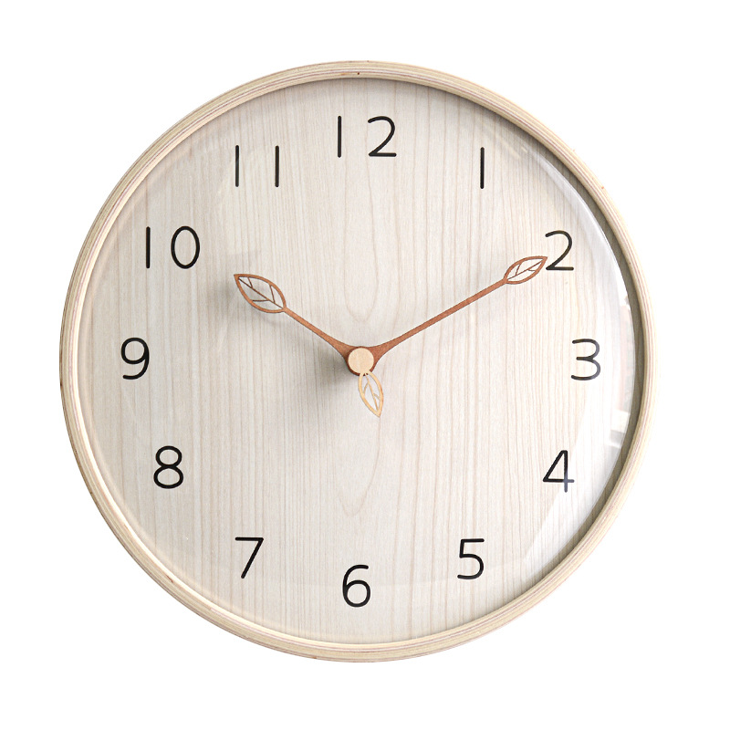 Nordic Style light Wooden Wall - Lighting Home Decor Wall Clocks recensie en prijs