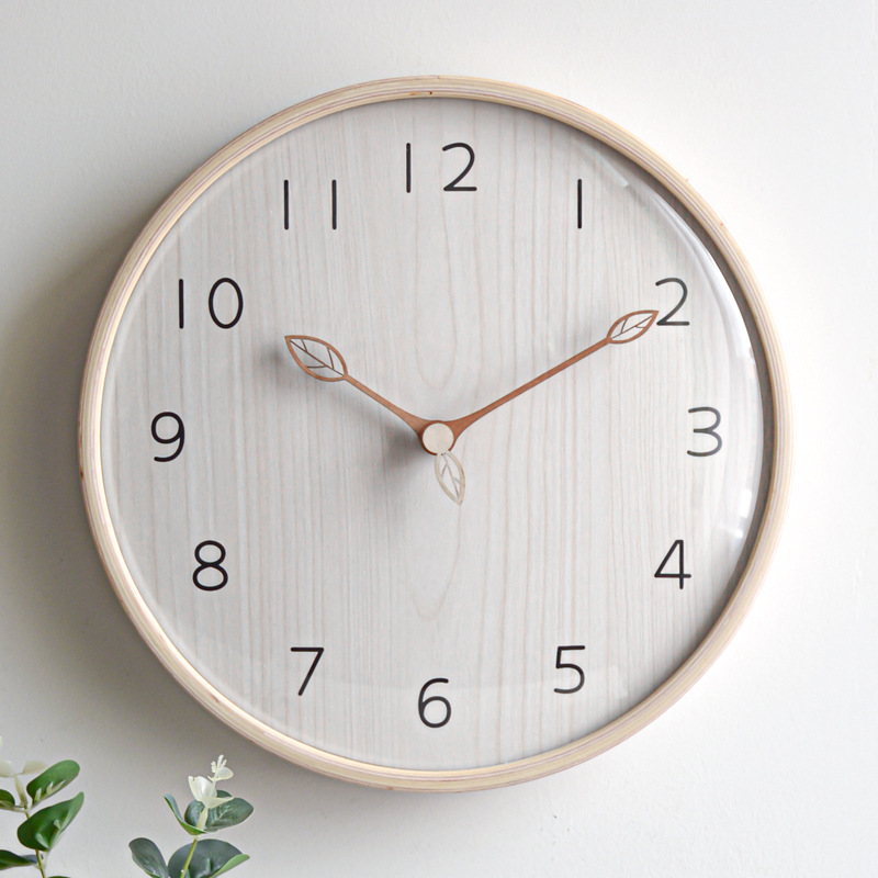 Nordic Style light Wooden Wall - Lighting Home Decor Wall Clocks recensie en prijs