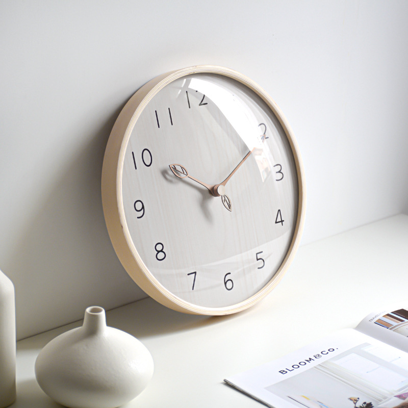 Nordic Style light Wooden Wall - Lighting Home Decor Wall Clocks recensie en prijs
