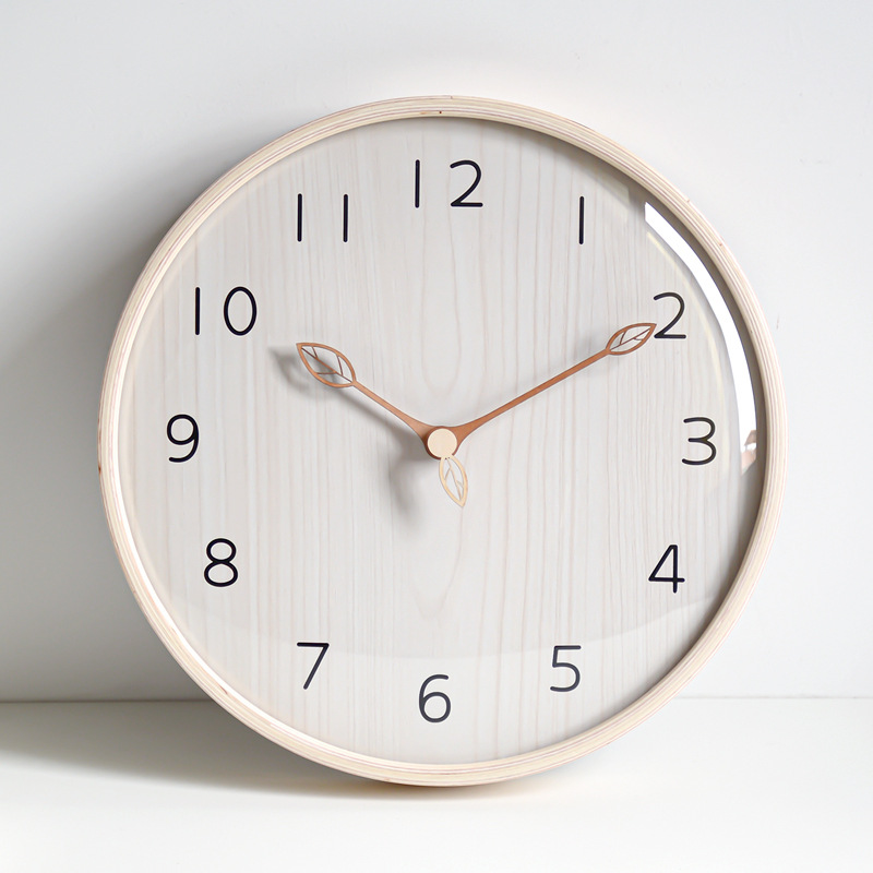 Nordic Style light Wooden Wall - Lighting Home Decor Wall Clocks recensie en prijs