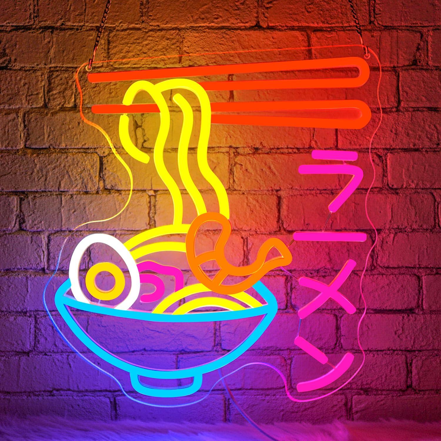 Ramen Neon Sign Japanese Noodl - Lighting Decor Room recensie en prijs