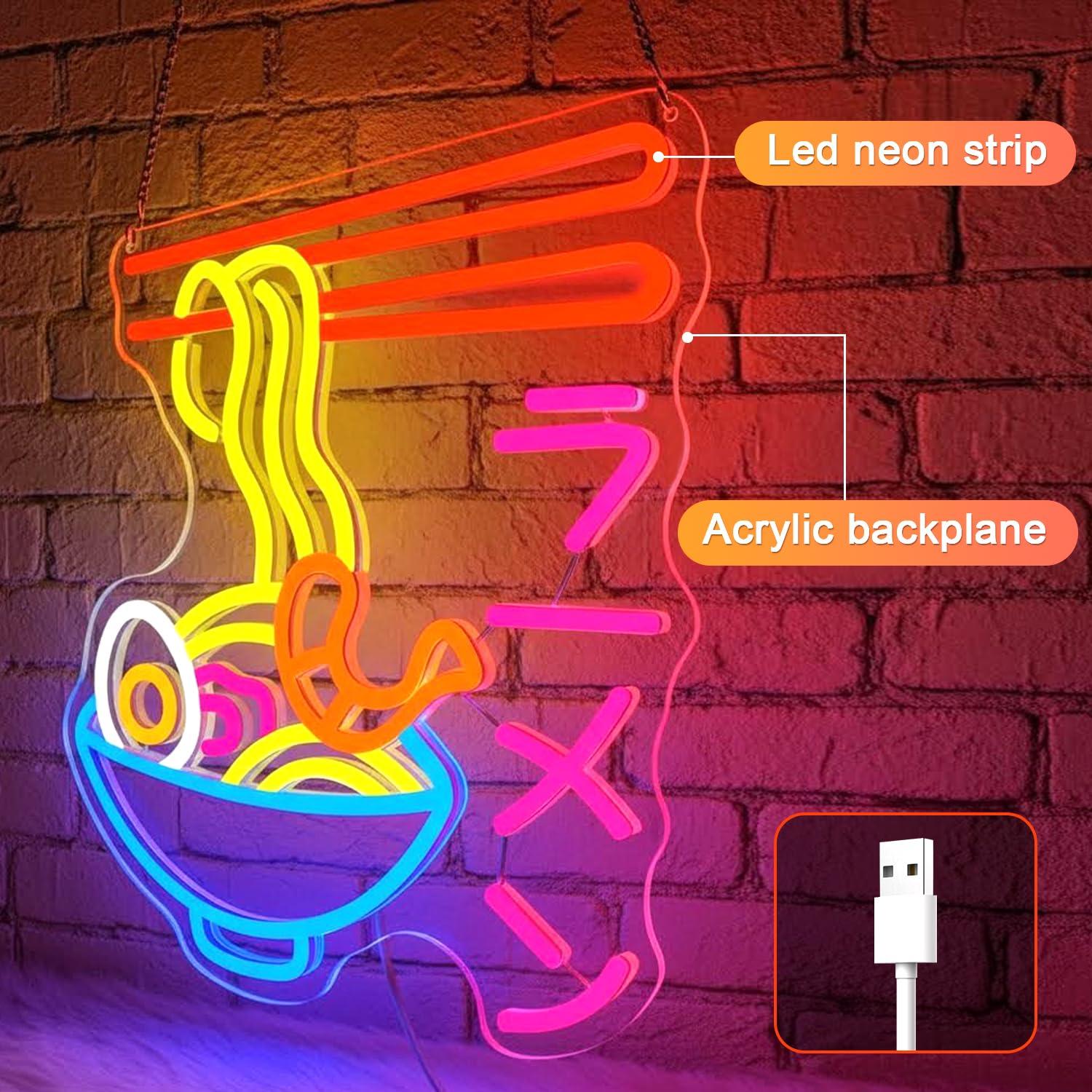 Ramen Neon Sign Japanese Noodl - Lighting Decor Room recensie en prijs