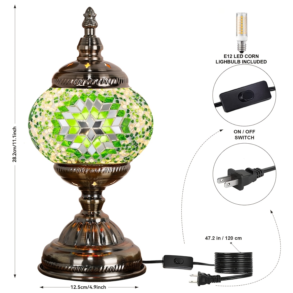 Handmade DIY Turkish Moroccan  - Lighting Decor Room recensie en prijs