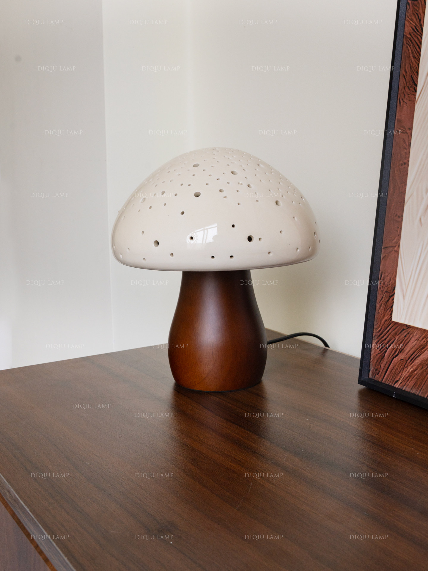 Medieval style mushroom cerami - Mushroom Table Lamp recensie en prijs