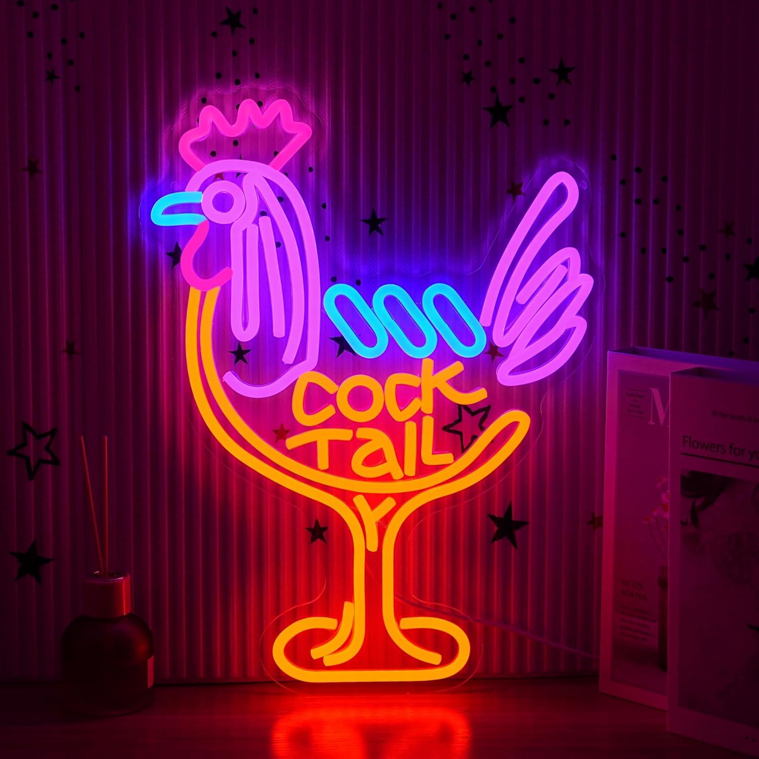 Cocktail Neon Sign USB Dimmabl - Kitchen Decor Lighting recensie en prijs