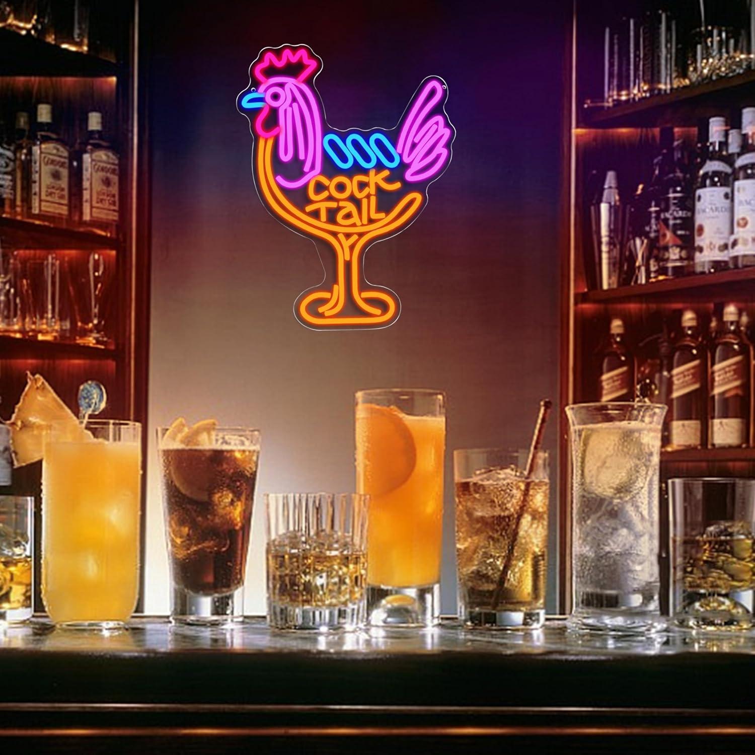 Cocktail Neon Sign USB Dimmabl - Kitchen Decor Lighting recensie en prijs