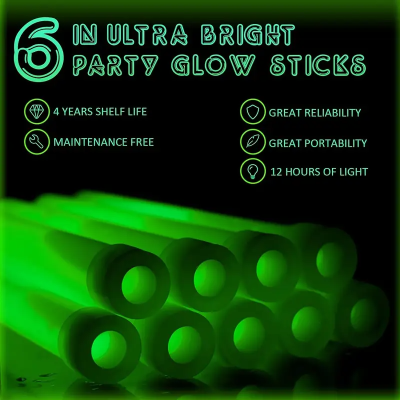 6-Inch Mini Glow Sticks with H - Outdoor Lighting Wedding Decor recensie en prijs
