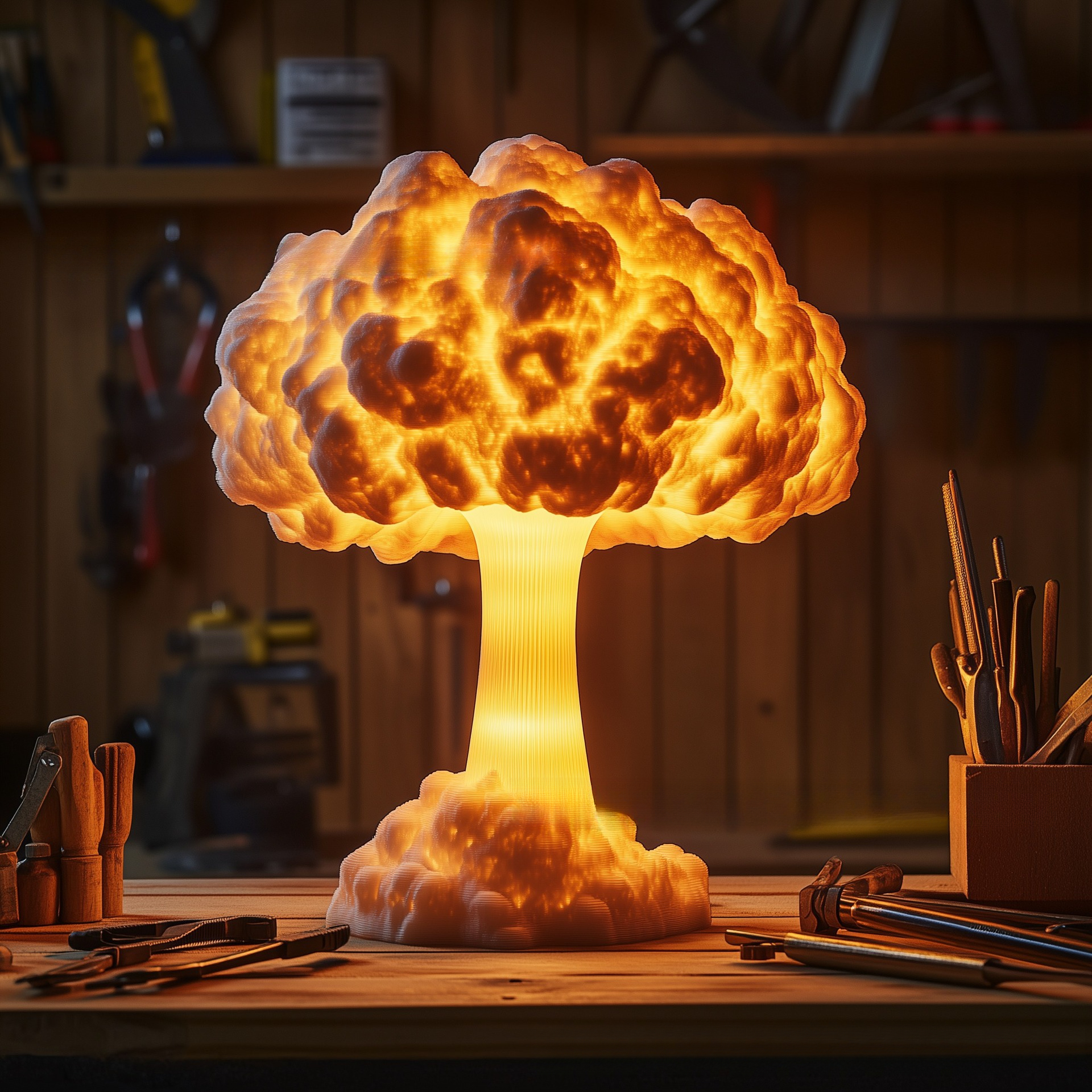 New Mushroom Cloud Table Lamp  - Mushroom Table Lamp recensie en prijs