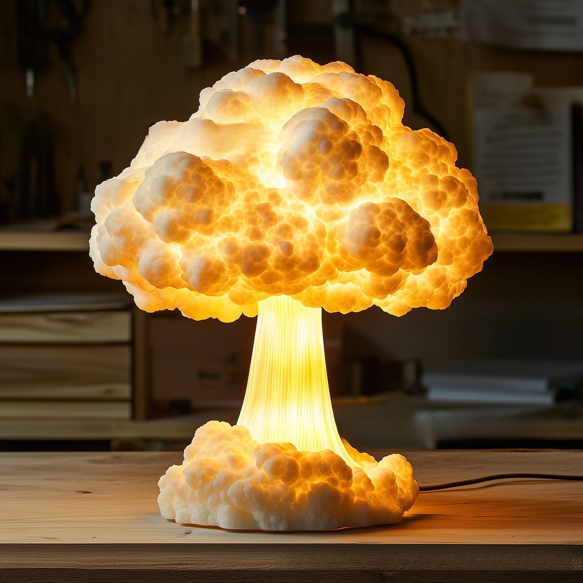 New Mushroom Cloud Table Lamp  - Mushroom Table Lamp recensie en prijs