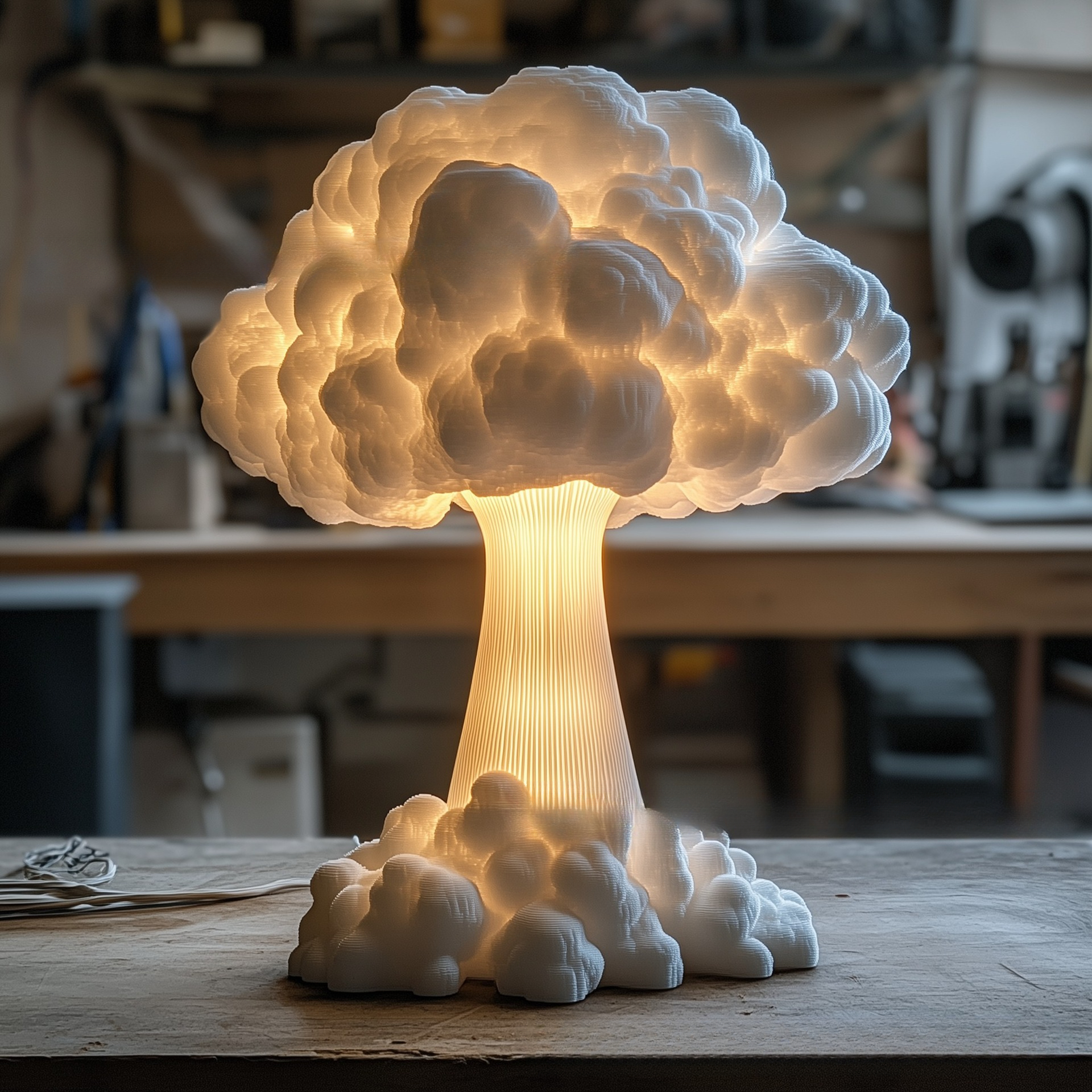 New Mushroom Cloud Table Lamp  - Mushroom Table Lamp recensie en prijs