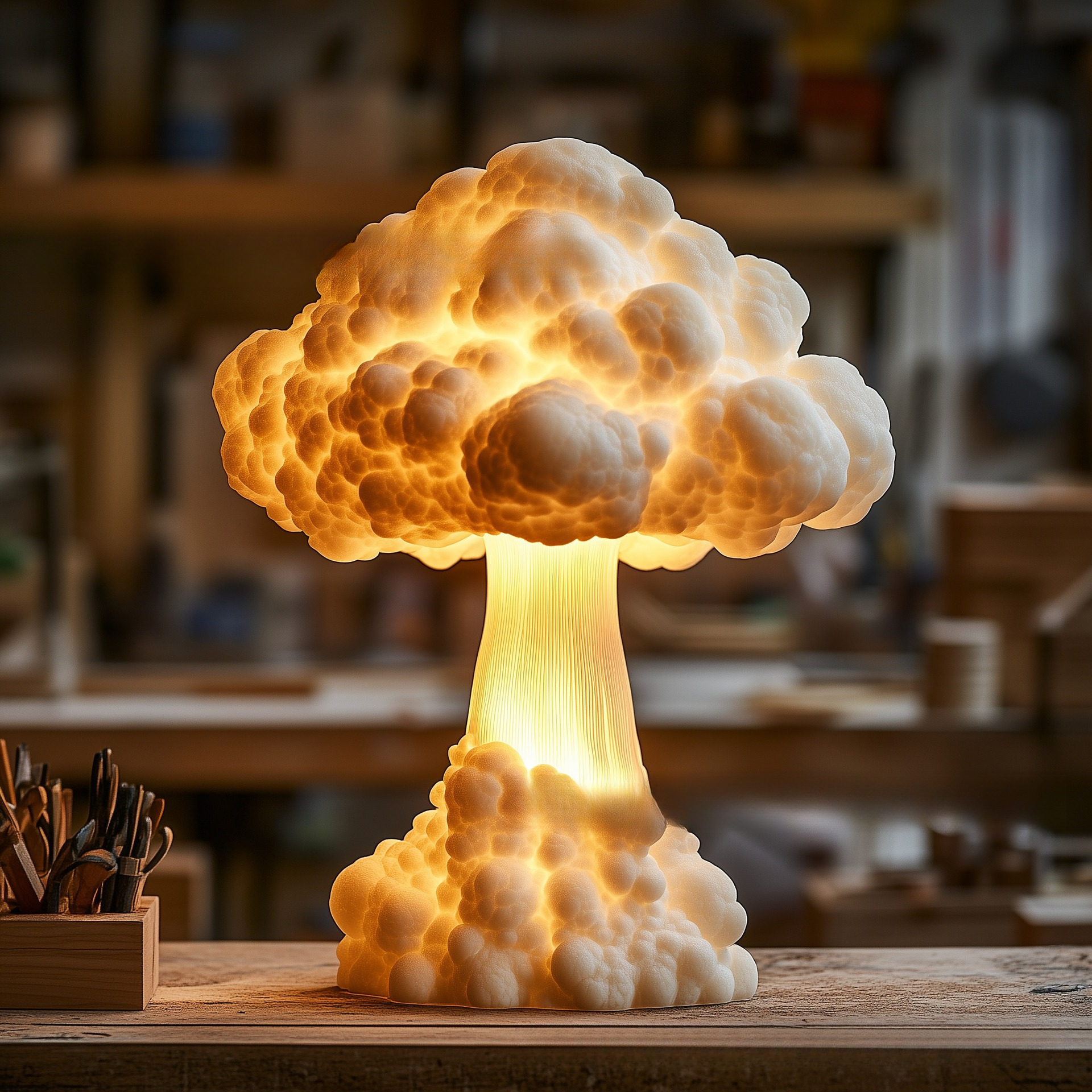 New Mushroom Cloud Table Lamp  - Mushroom Table Lamp recensie en prijs