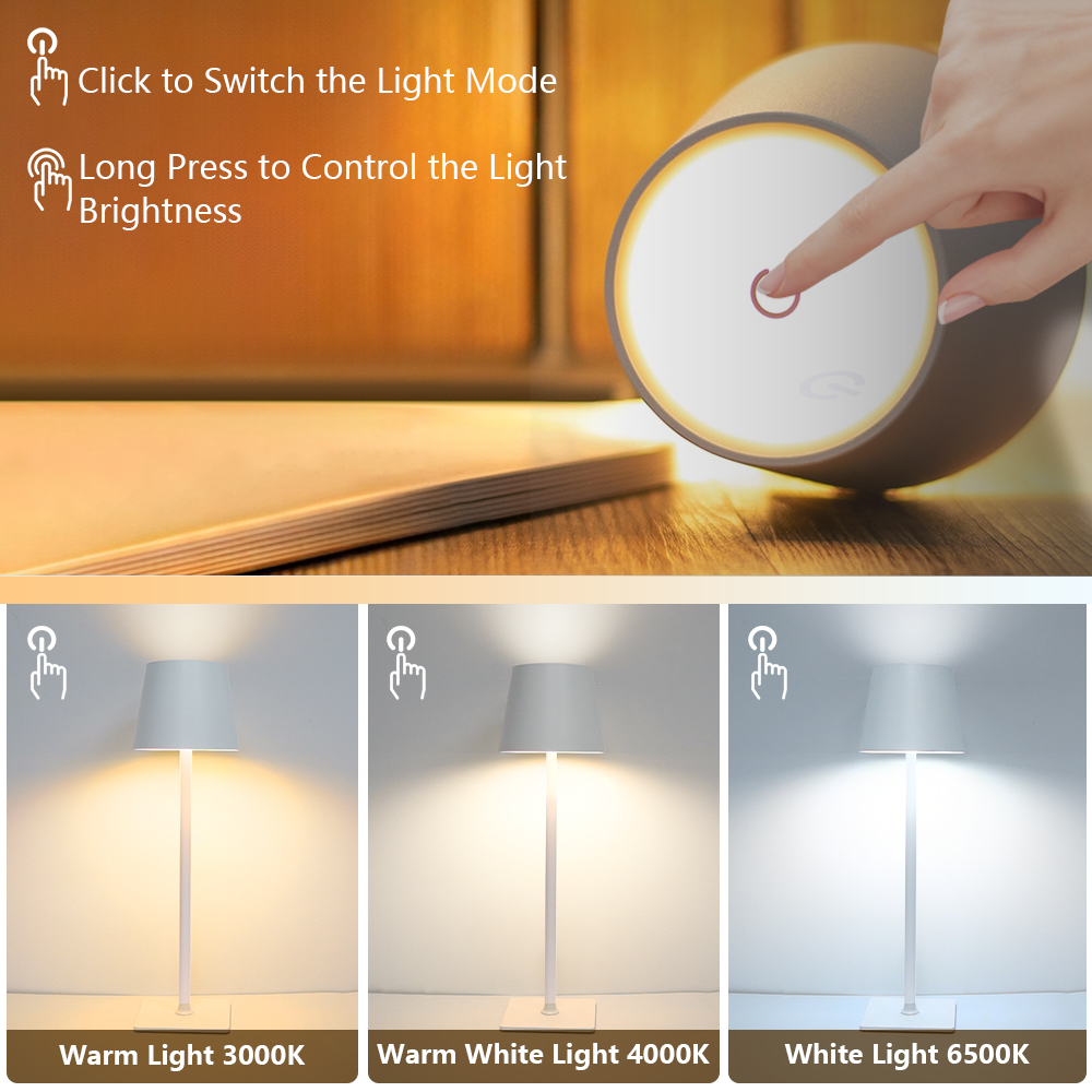 LED Rechargeable Desk Light Wi - Lighting Decor Room recensie en prijs