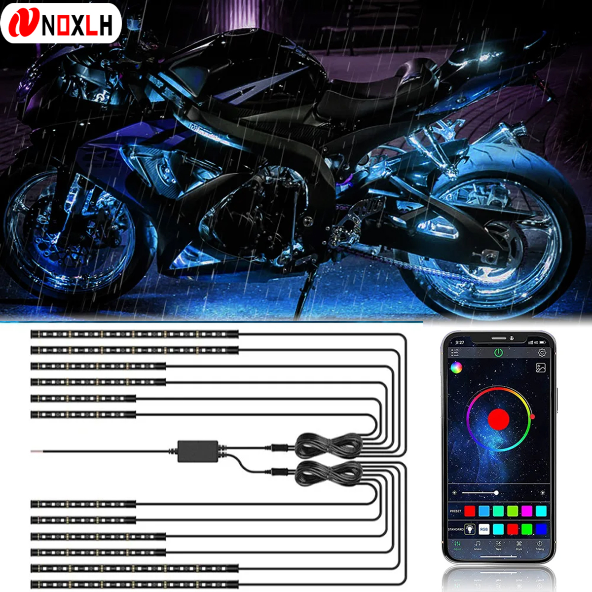 LED Motorcycle Decorative Ambi - Lighting Bolt Decor recensie en prijs