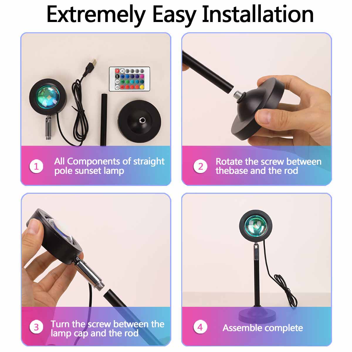 Sunset projection light remote - Sunset Lamp Projection recensie en prijs